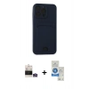 MARSİLYAN™- iPhone 14 Pro Max Kılıf Vadi Çizgi Prime - Şeffaf Royal Nano Ekran Koruyucu + Bilvis Titan Kamera Lens - GS