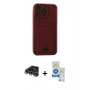 MARSİLYAN™- iPhone 14 Pro Max Kılıf Vadi Çizgi Prime - Şeffaf Royal Nano Ekran Koruyucu + Raze Metal Kamera Lens - GS