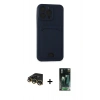 MARSİLYAN™- iPhone 14 Pro Max Kılıf Vadi Çizgi Prime - Siyah 360 Mat Full Body Arka Koruyucu + Raze Metal Kamera Lens - GD