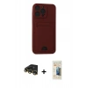 MARSİLYAN™- iPhone 14 Pro Max Kılıf Vadi Çizgi Prime - Siyah 6D Mat Seramik Hayalet Nano Ekran Koruyucu + Raze Metal Kamera Lens - GD