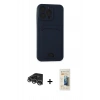 MARSİLYAN™- iPhone 14 Pro Max Kılıf Vadi Çizgi Prime - Siyah 6D Mat Seramik Hayalet Nano Ekran Koruyucu + Raze Metal Kamera Lens - GS