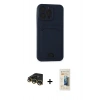 MARSİLYAN™- iPhone 14 Pro Max Kılıf Vadi Çizgi Prime - Siyah 6D Mat Seramik Hayalet Nano Ekran Koruyucu + Raze Metal Kamera Lens - GD