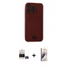 MARSİLYAN™- iPhone 14 Pro Max Kılıf Vadi Çizgi Prime - Siyah Bilvis 3D Mat Cam Ekran Koruyucu + Bilvis Titan Kamera Lens - GS