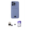 MARSİLYAN™- iPhone 14 Pro Max Kılıf Vadi Çizgi Prime - Siyah Bilvis 5in1 3D Magic Cam Ekran Koruyucu + Gold Bilvis Titan Kamera Lens