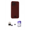 MARSİLYAN™- iPhone 14 Pro Max Kılıf Vadi Çizgi Prime - Siyah Bilvis 5in1 3D Magic Cam Ekran Koruyucu + Gold Bilvis Titan Kamera Lens