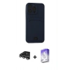 MARSİLYAN™- iPhone 14 Pro Max Kılıf Vadi Çizgi Prime - Siyah Bilvis 5in1 3D Magic Cam Ekran Koruyucu + Gümüş Raze Metal Kamera Lens