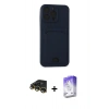 MARSİLYAN™- iPhone 14 Pro Max Kılıf Vadi Çizgi Prime - Siyah Bilvis 5in1 3D Magic Cam Ekran Koruyucu + Raze Metal Kamera Lens - GD