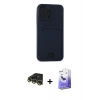 MARSİLYAN™- iPhone 14 Pro Max Kılıf Vadi Çizgi Prime - Siyah Bilvis 5in1 5D Magic Hayalet Cam Ekran Koruyucu + Raze Metal Kamera Lens - GD
