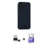 MARSİLYAN™- iPhone 14 Pro Max Kılıf Vadi Çizgi Prime - Siyah Bilvis 5in1 5D Magic Hayalet Cam Ekran Koruyucu + Bilvis Titan Kamera Lens - DNMR