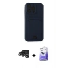 MARSİLYAN™- iPhone 14 Pro Max Kılıf Vadi Çizgi Prime - Siyah Bilvis 5in1 5D Magic Hayalet Cam Ekran Koruyucu + Raze Metal Kamera Lens - GS