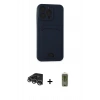 MARSİLYAN™- iPhone 14 Pro Max Kılıf Vadi Çizgi Prime - Siyah Joko Magic 5D Hayalet Cam + Raze Metal Kamera Lens - GS