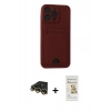 MARSİLYAN™- iPhone 14 Pro Max Kılıf Vadi Çizgi Prime - Siyah Mat Seramik Nano Ekran Koruyucu + Raze Metal Kamera Lens - GD