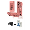 MARSİLYAN™- iPhone 14 Pro Max Kılıf Vadi Form Prime - Şeffaf Royal Nano Ekran Koruyucu + Raze Metal Kamera Lens - GS