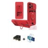 MARSİLYAN™- iPhone 14 Pro Max Kılıf Vadi Form Prime - Siyah 3D Antistatik Cam Ekran Koruyucu + Raze Metal Kamera Lens - GD