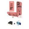MARSİLYAN™- iPhone 14 Pro Max Kılıf Vadi Form Prime - Siyah 3D Antistatik Cam Ekran Koruyucu + Raze Metal Kamera Lens - GD