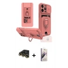 MARSİLYAN™- iPhone 14 Pro Max Kılıf Vadi Form Prime - Siyah Bilvis 3D Mat Cam Ekran Koruyucu + Raze Metal Kamera Lens - GD