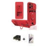 MARSİLYAN™- iPhone 14 Pro Max Kılıf Vadi Form Prime - Siyah Bilvis 3D Mat Cam Ekran Koruyucu + Raze Metal Kamera Lens - GD