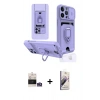 MARSİLYAN™- iPhone 14 Pro Max Kılıf Vadi Form Prime - Siyah Bilvis 3D Mat Cam Ekran Koruyucu + Gümüş Bilvis Titan Kamera Lens