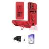 MARSİLYAN™- iPhone 14 Pro Max Kılıf Vadi Form Prime - Siyah Bilvis 5in1 3D Magic Cam Ekran Koruyucu + Raze Metal Kamera Lens - GS