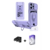 MARSİLYAN™- iPhone 14 Pro Max Kılıf Vadi Form Prime - Siyah Bilvis 5in1 3D Magic Cam Ekran Koruyucu + Raze Metal Kamera Lens - GS