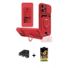 MARSİLYAN™- iPhone 14 Pro Max Kılıf Vadi Form Prime - Siyah Buffer Cam Ekran Koruyucu + Gümüş Raze Metal Kamera Lens