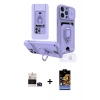 MARSİLYAN™- iPhone 14 Pro Max Kılıf Vadi Form Prime - Siyah Buffer Hayalet Cam Ekran Koruyucu + Bilvis Titan Kamera Lens - DNMR