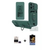 MARSİLYAN™- iPhone 14 Pro Max Kılıf Vadi Form Prime - Siyah Buffer Hayalet Cam Ekran Koruyucu + Bilvis Titan Kamera Lens - DNMR
