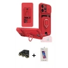 MARSİLYAN™- iPhone 14 Pro Max Kılıf Vadi Form Prime - Siyah Joko 5D Cam + Raze Metal Kamera Lens - GD