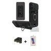 MARSİLYAN™- iPhone 14 Pro Max Kılıf Vadi Form Prime - Siyah Joko 5D Cam + Raze Metal Kamera Lens - GD