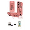 MARSİLYAN™- iPhone 14 Pro Max Kılıf Vadi Form Prime - Siyah Polymer Nano Ekran Koruyucu + Bilvis Titan Kamera Lens - SH