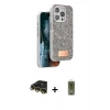 MARSİLYAN™- iPhone 14 Pro Max Kılıf Vadi Klasik Serisi - Siyah Joko Magic 5D Hayalet Cam + Raze Metal Kamera Lens - GD