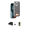 MARSİLYAN™- iPhone 14 Pro Max Kılıf Vadi Klasik Serisi - Siyah Joko Magic 5D Hayalet Cam + Raze Metal Kamera Lens - GS