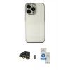 MARSİLYAN™- iPhone 14 Pro Max Kılıf Vadi Minimal - Şeffaf Royal Nano Ekran Koruyucu + Raze Metal Kamera Lens - GD