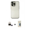 MARSİLYAN™- iPhone 14 Pro Max Kılıf Vadi Minimal - Siyah 6D Mat Seramik Hayalet Nano Ekran Koruyucu + Bilvis Titan Kamera Lens - GD
