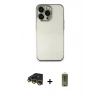 MARSİLYAN™- iPhone 14 Pro Max Kılıf Vadi Minimal - Siyah Joko Magic 5D Hayalet Cam + Raze Metal Kamera Lens - GD