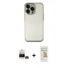 MARSİLYAN™- iPhone 14 Pro Max Kılıf Vadi Minimal - Siyah Mat Seramik Nano Ekran Koruyucu + Bilvis Titan Kamera Lens - GD