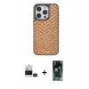 MARSİLYAN™- iPhone 14 Pro Max Kılıf Vadi Özel Seri - Şeffaf 360 Full Body Arka Koruyucu + Bilvis Titan Kamera Lens - DNMR