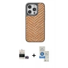 MARSİLYAN™- iPhone 14 Pro Max Kılıf Vadi Özel Seri - Şeffaf Royal Nano Ekran Koruyucu + Bilvis Titan Kamera Lens - GD