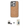 MARSİLYAN™- iPhone 14 Pro Max Kılıf Vadi Özel Seri - Siyah 6D Mat Seramik Hayalet Nano Ekran Koruyucu + Bilvis Titan Kamera Lens - GD