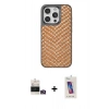 MARSİLYAN™- iPhone 14 Pro Max Kılıf Vadi Özel Seri - Siyah Joko 5D Cam + Bilvis Titan Kamera Lens - GD