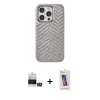 MARSİLYAN™- iPhone 14 Pro Max Kılıf Vadi Özel Seri - Siyah Joko 5D Cam + Bilvis Titan Kamera Lens - GS
