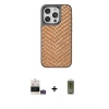 MARSİLYAN™- iPhone 14 Pro Max Kılıf Vadi Özel Seri - Siyah Joko Magic 5D Hayalet Cam + Bilvis Titan Kamera Lens - GD