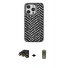 MARSİLYAN™- iPhone 14 Pro Max Kılıf Vadi Özel Seri - Siyah Joko Magic 5D Hayalet Cam + Raze Metal Kamera Lens - GD
