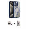 MARSİLYAN™- iPhone 14 Pro Max Kılıf Yadigar Asil Koleksiyonu - Siyah Bilvis 3D Mat Cam Ekran Koruyucu + Bilvis Titan Kamera Lens - GD