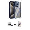 MARSİLYAN™- iPhone 14 Pro Max Kılıf Yadigar Asil Koleksiyonu - Siyah Bilvis 3D Mat Cam Ekran Koruyucu + Bilvis Titan Kamera Lens - GS