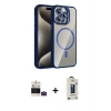 MARSİLYAN™- iPhone 14 Pro Max Kılıf Yadigar Asil Koleksiyonu - Siyah Bilvis Hayalet Cam Ekran Koruyucu + Bilvis Titan Kamera Lens - DNMR