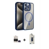 MARSİLYAN™- iPhone 14 Pro Max Kılıf Yadigar Asil Koleksiyonu - Siyah Bilvis Hayalet Cam Ekran Koruyucu + Bilvis Titan Kamera Lens - SH
