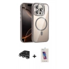 MARSİLYAN™- iPhone 14 Pro Max Kılıf Yadigar Asil Koleksiyonu - Siyah Joko 5D Cam + Raze Metal Kamera Lens - GS