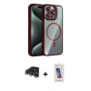 MARSİLYAN™- iPhone 14 Pro Max Kılıf Yadigar Asil Koleksiyonu - Siyah Joko 5D Cam + Raze Metal Kamera Lens - GS