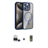 MARSİLYAN™- iPhone 14 Pro Max Kılıf Yadigar Asil Koleksiyonu - Siyah Joko Magic 5D Hayalet Cam + Bilvis Titan Kamera Lens - SH